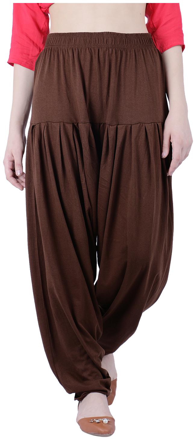 

Robinbosky Cotton Harem Pants - Brown