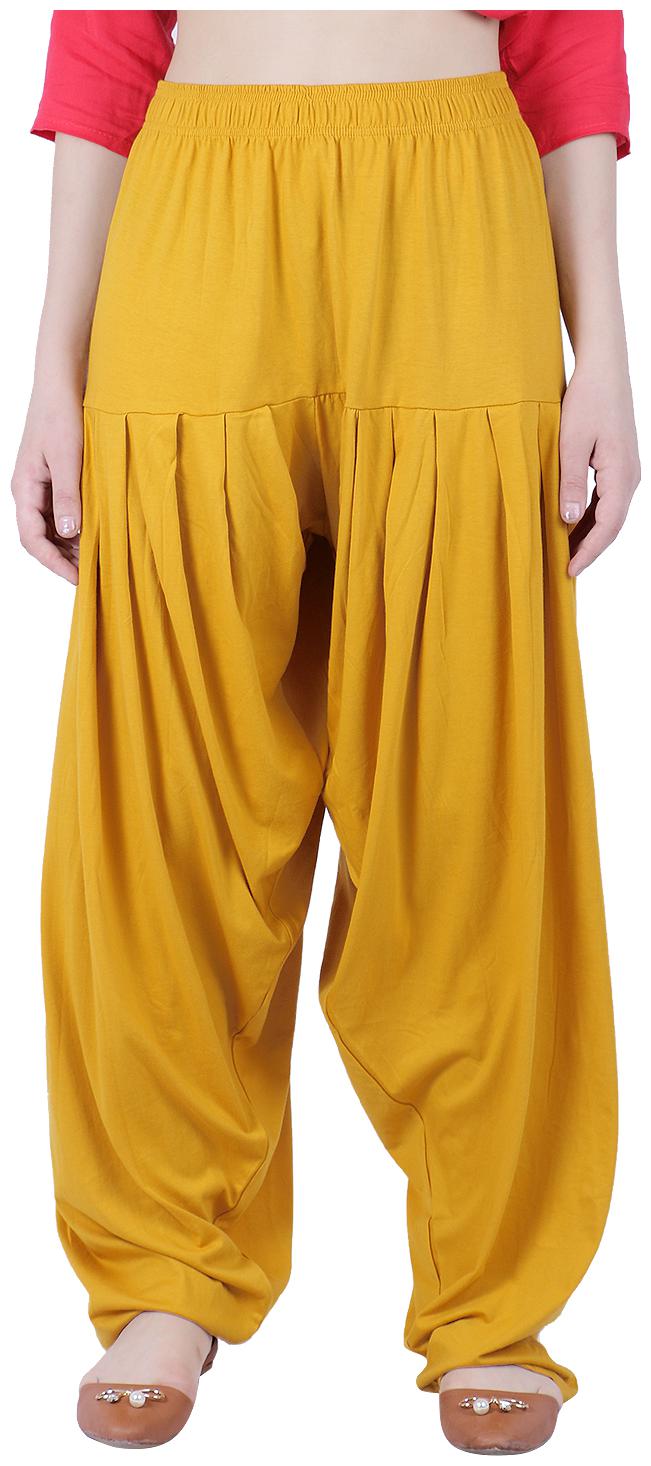 

Robinbosky Cotton Harem Pants - Yellow