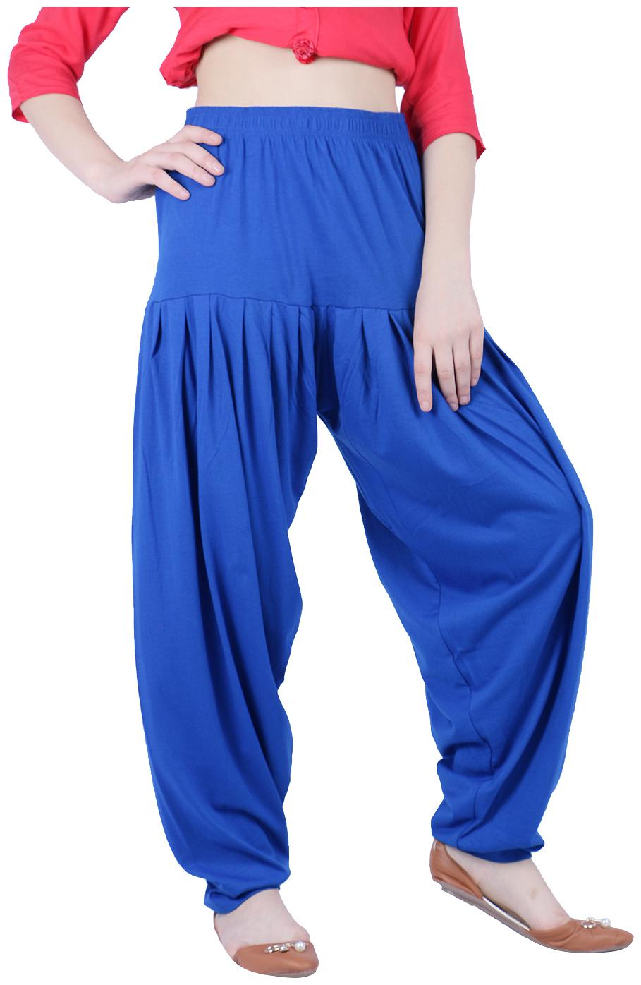 

Robinbosky Cotton Harem Pants - Blue