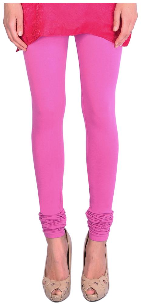 

Robinbosky premium Cotton stretchable Churidar Leggings - Pink