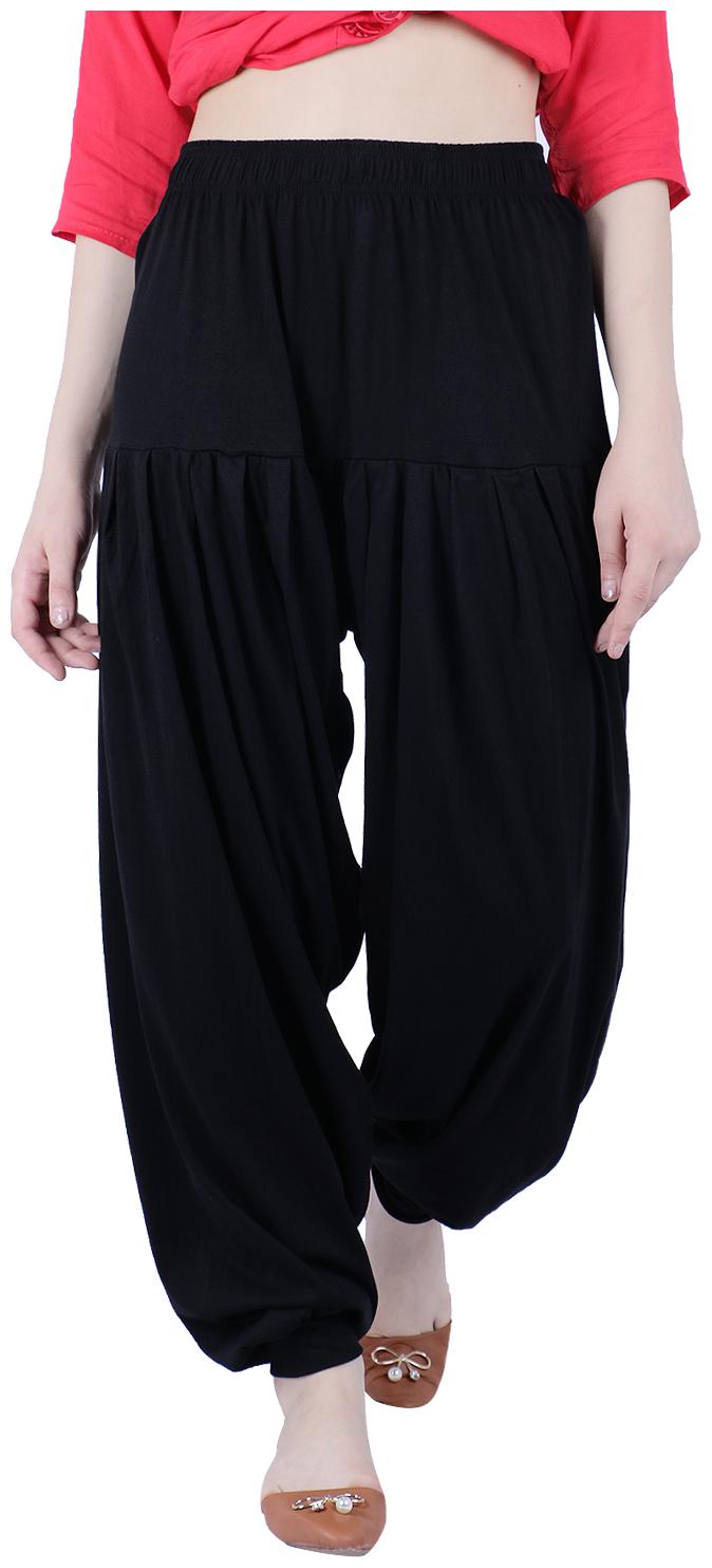

Robinbosky Cotton Harem Pants - Black
