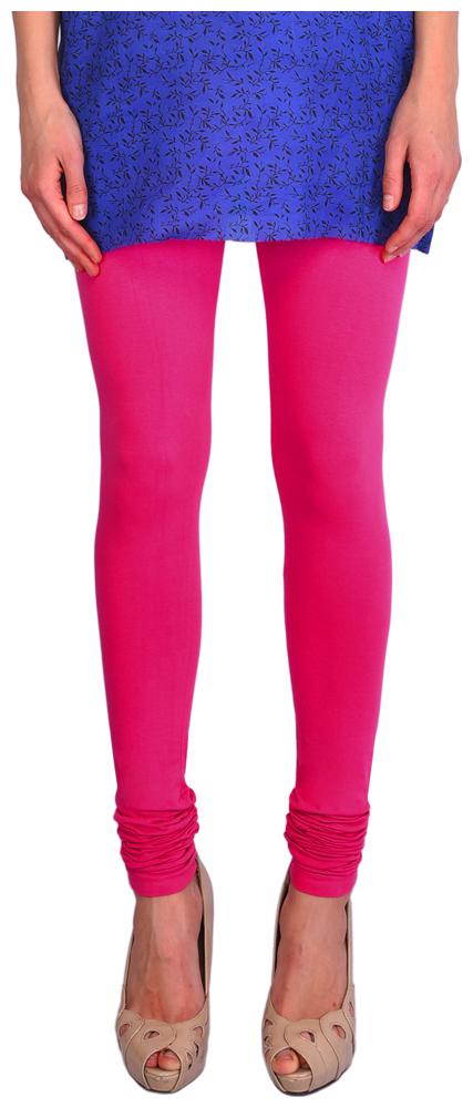 

Robinbosky premium Cotton stretchable Churidar Leggings - Pink