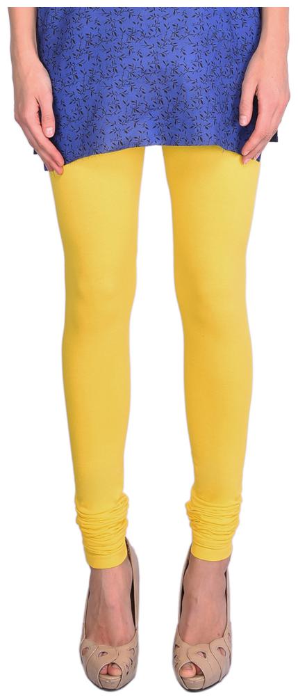 

Robinbosky premium Cotton stretchable Churidar Leggings - Yellow