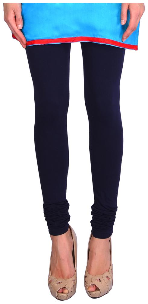 

Robinbosky premium Cotton stretchable Churidar Leggings - Blue