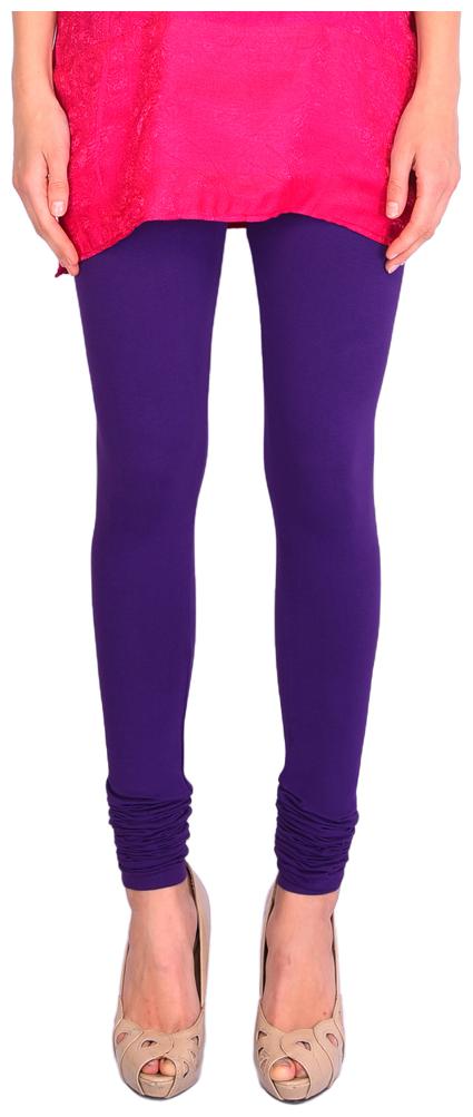 

Robinbosky premium Cotton stretchable Churidar Leggings - Purple