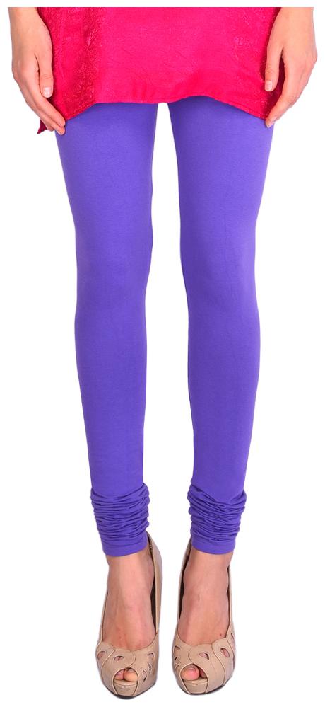 

Robinbosky premium Cotton stretchable Churidar Leggings - Purple