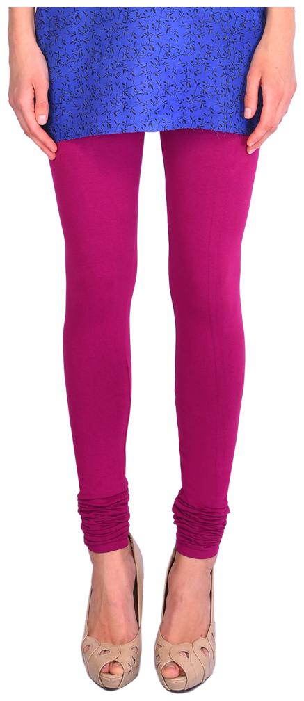 

Robinbosky premium Cotton stretchable Churidar Leggings - Pink