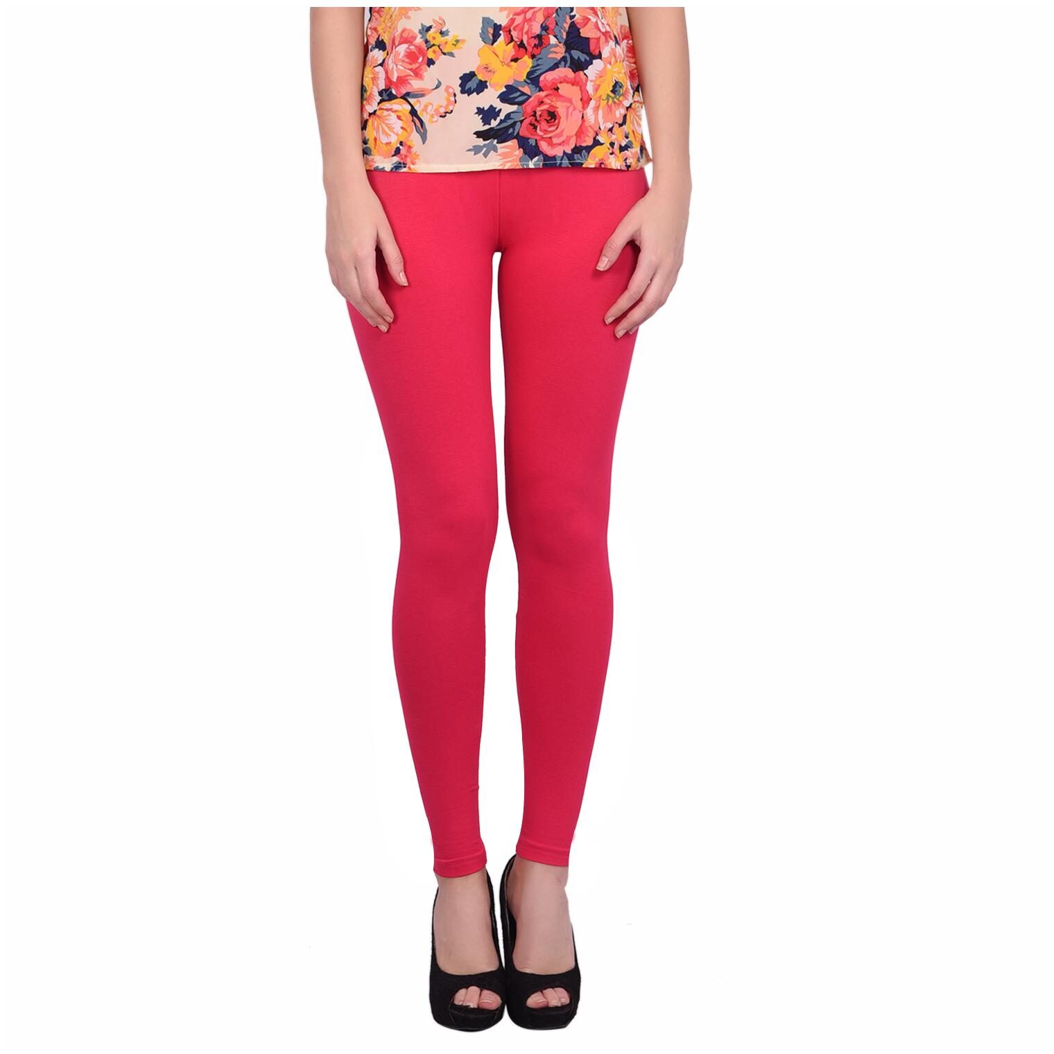 

Robinbosky Women Cotton Leggings -Pink