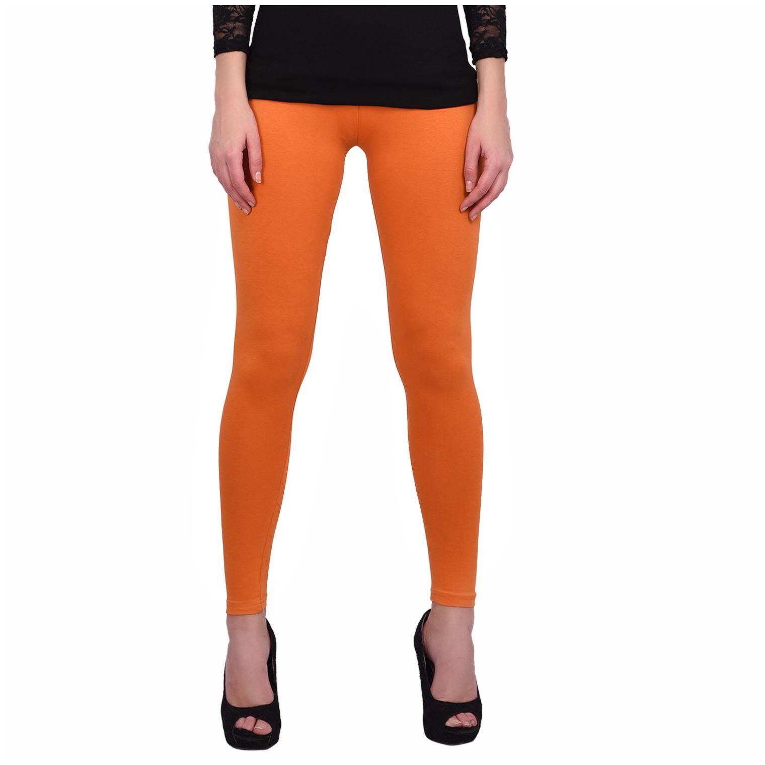 

Robinbosky Women Cotton Leggings -Yellow