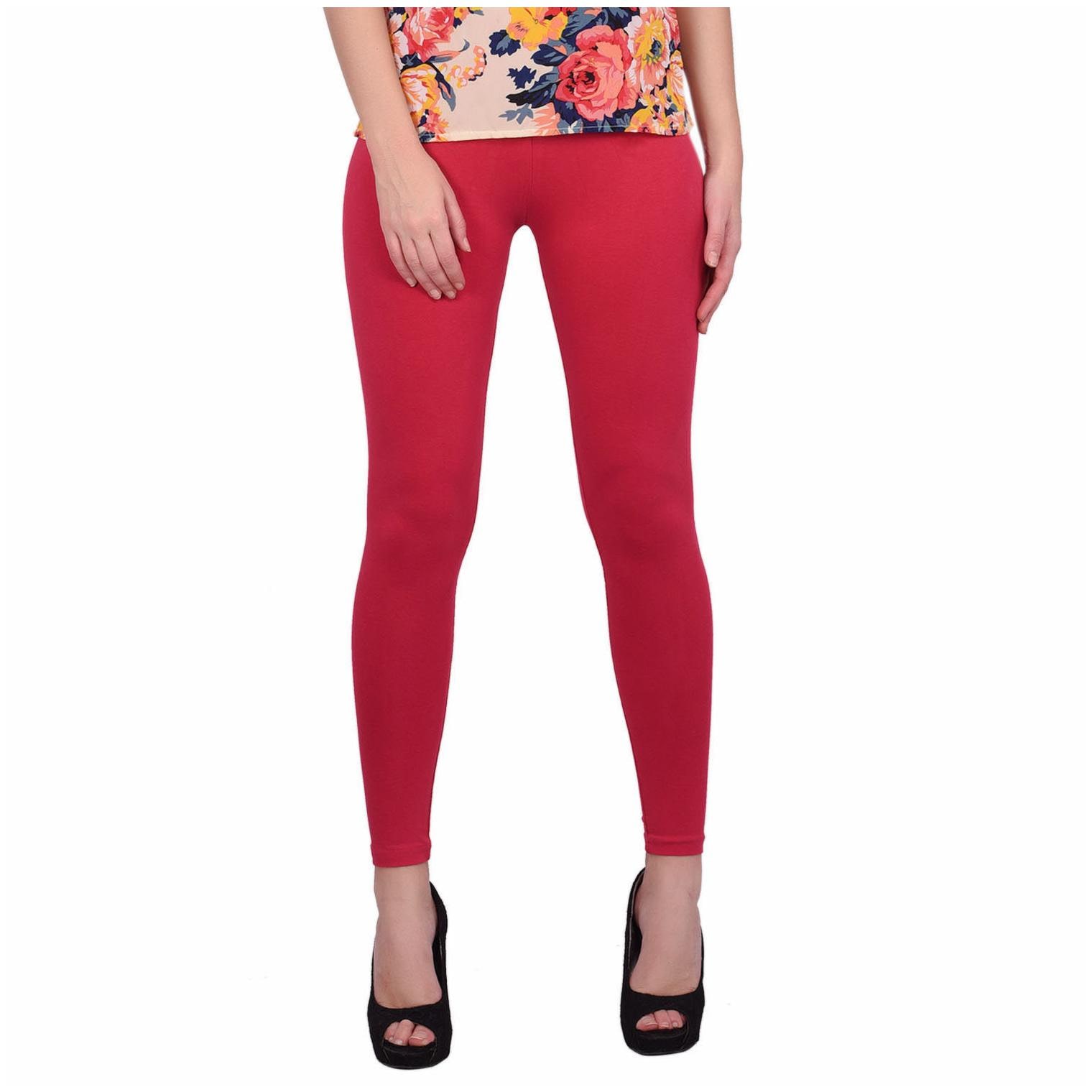 

Robinbosky Women Cotton Leggings -Pink