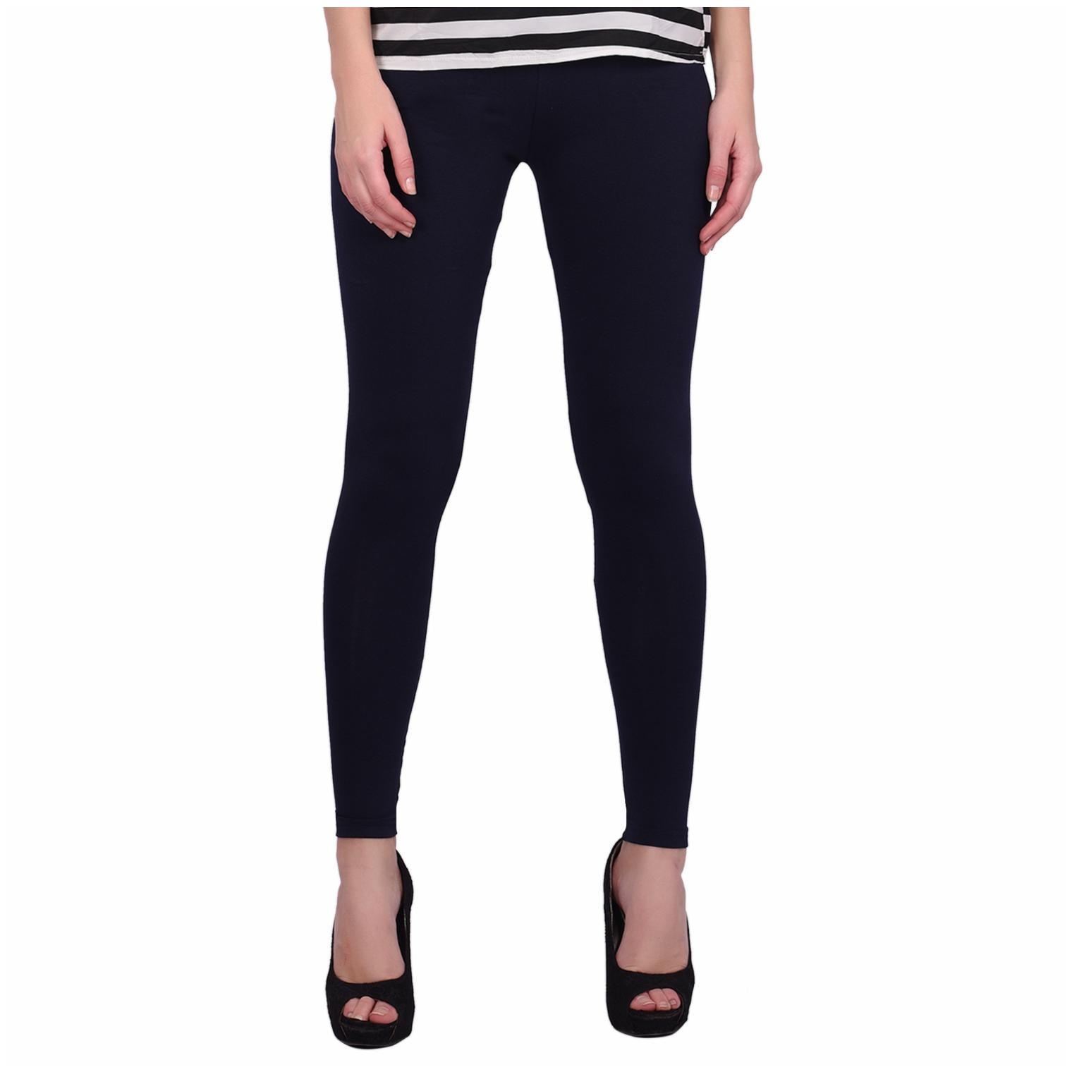

Robinbosky Women Cotton Leggings -Blue