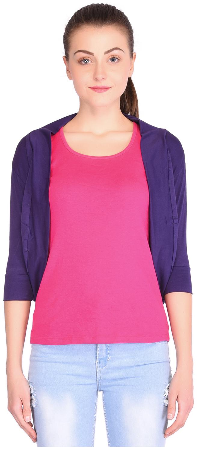 

Robinbosky Women Shrug - Purple