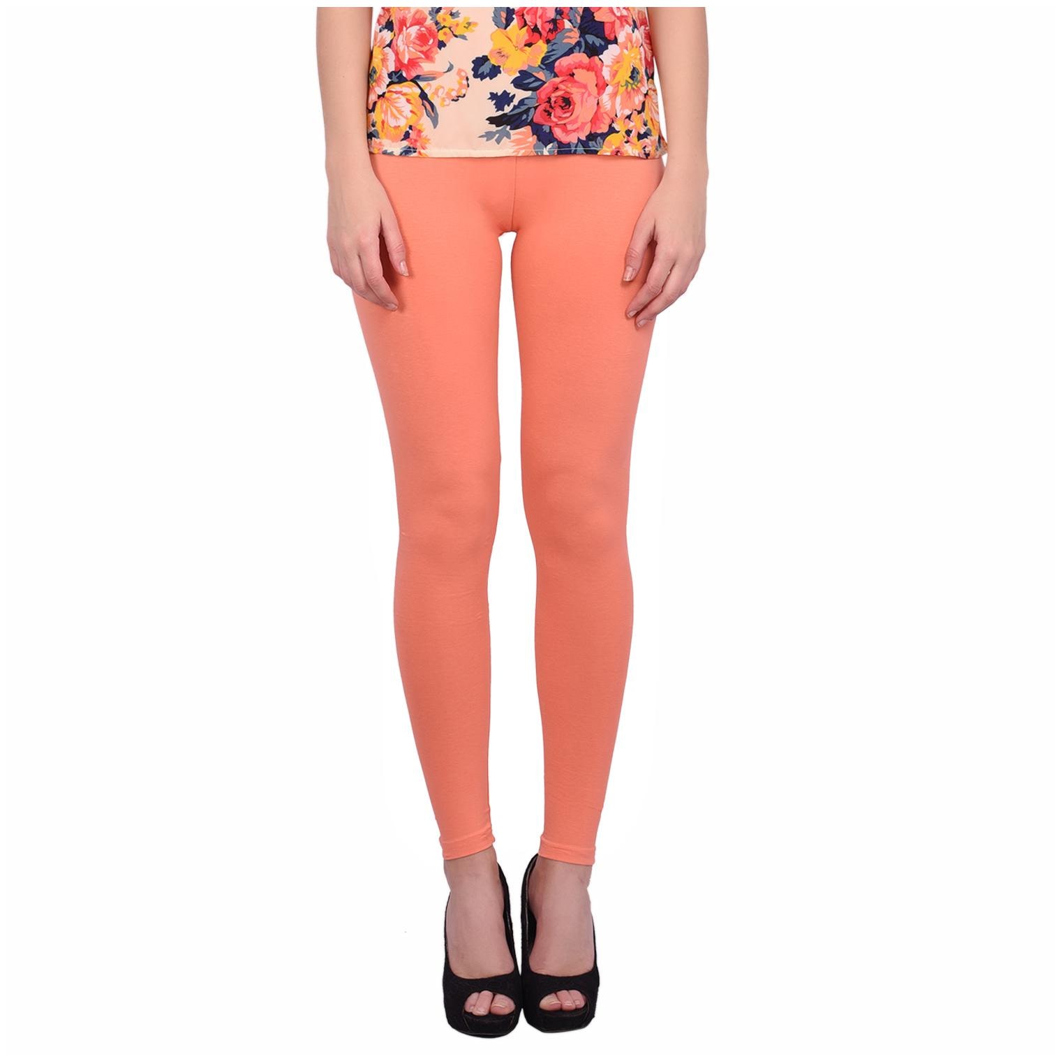 

Robinbosky Women Cotton Leggings -Orange