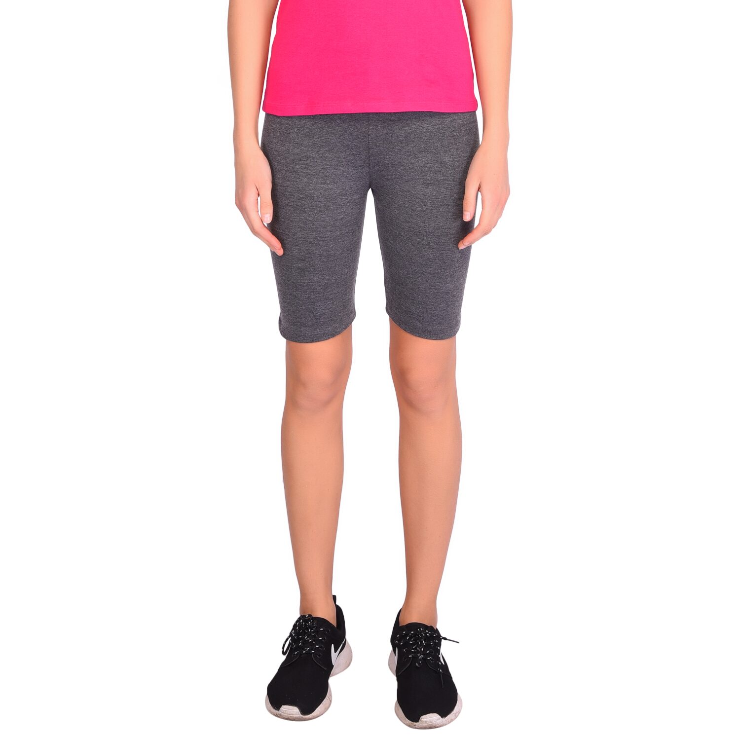 

Robinbosky Women Solid Sport shorts - Grey