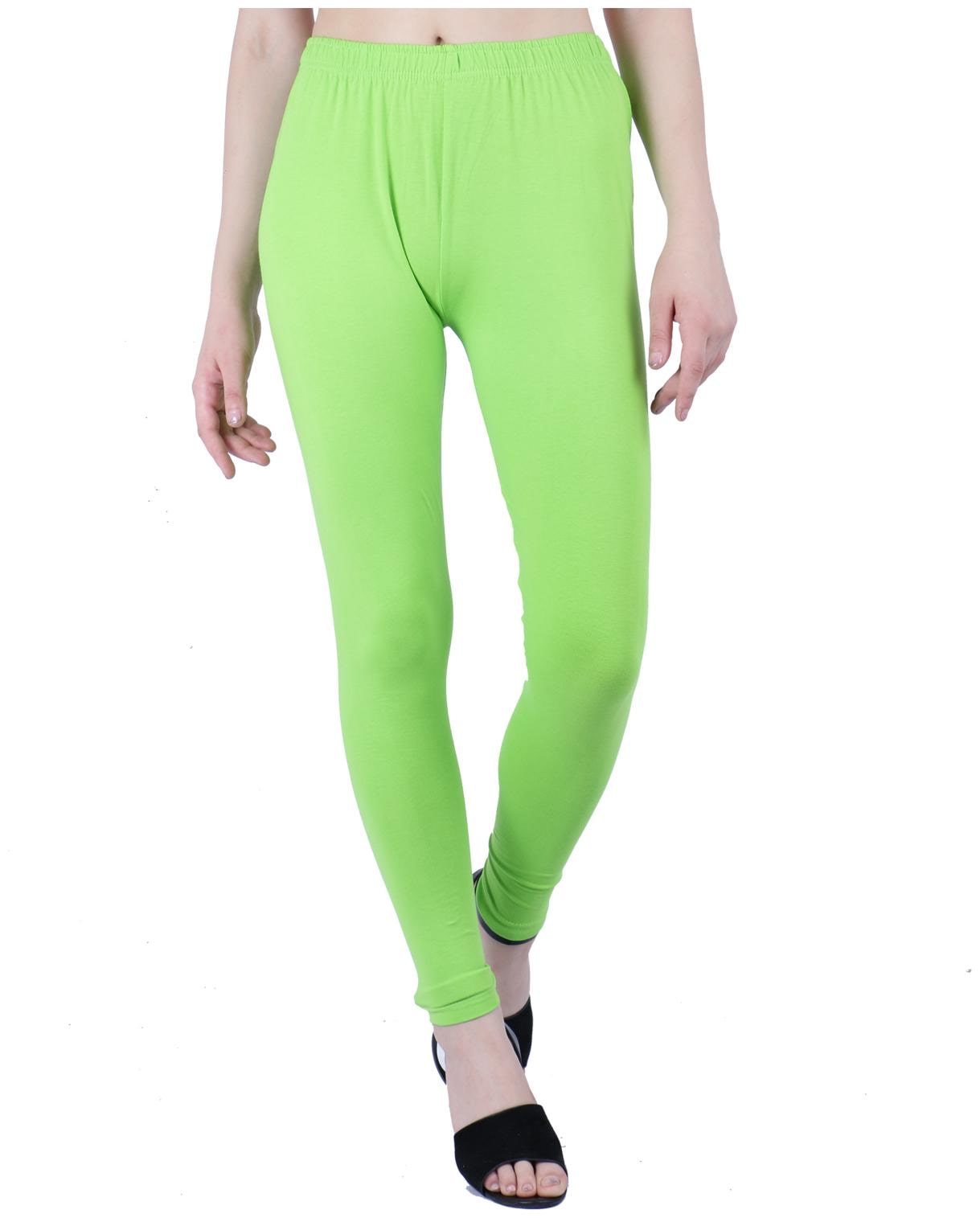 

Robinbosky Women Cotton Leggings -Green