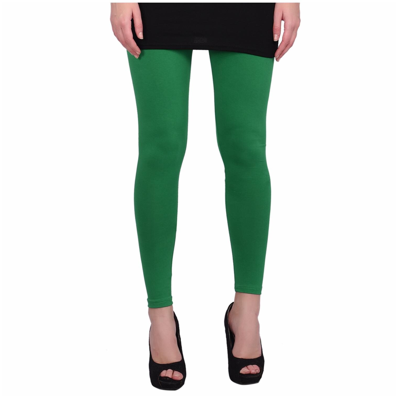 

Robinbosky Women Cotton Leggings -Green