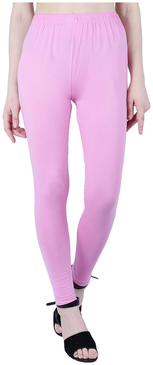 

Robinbosky Women Cotton Leggings -Pink