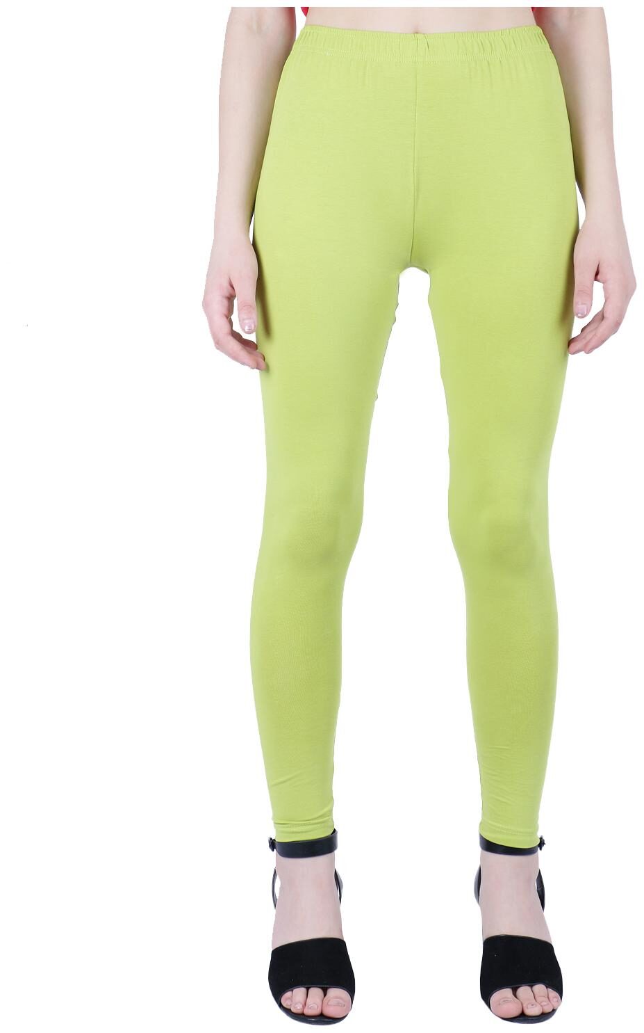

Robinbosky Women Cotton Leggings -Green