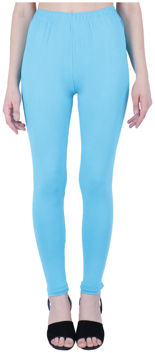 

Robinbosky Women Cotton Leggings -Blue