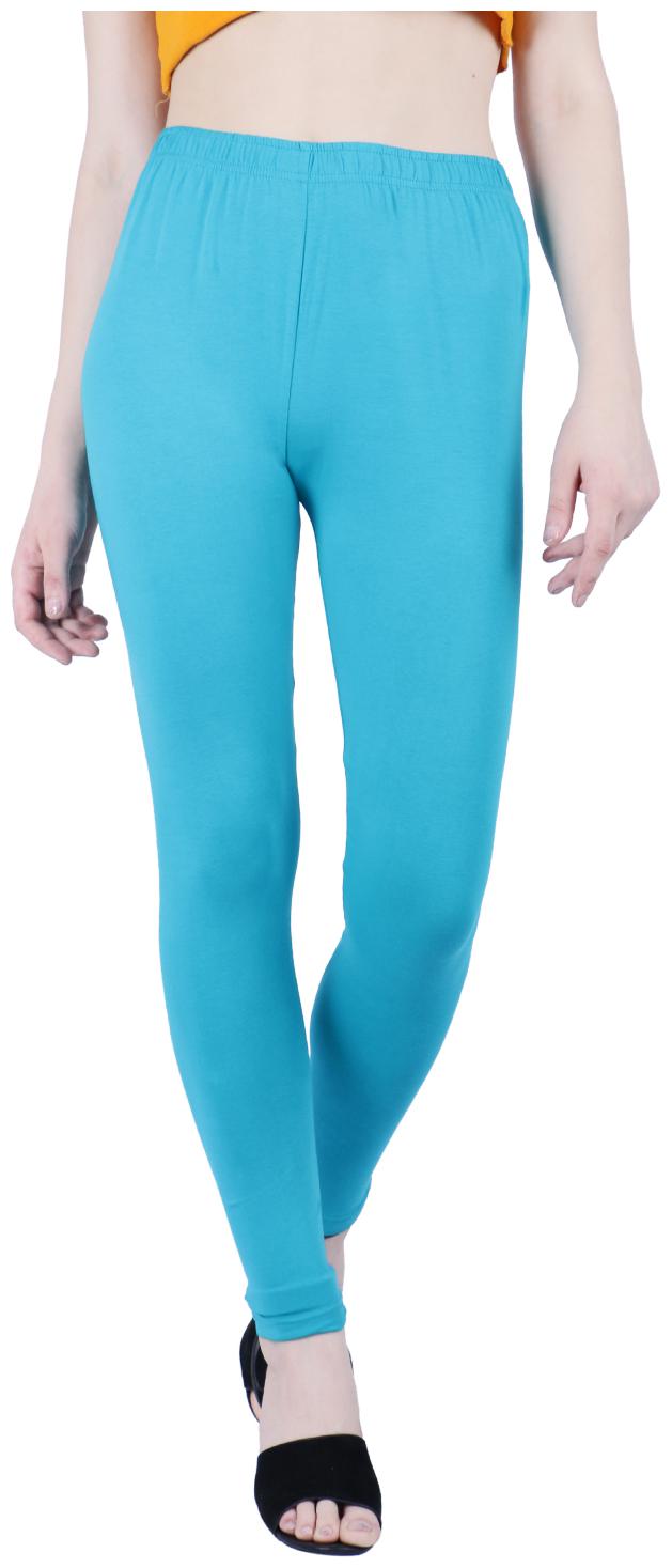 

Robinbosky Women Cotton Leggings -Blue