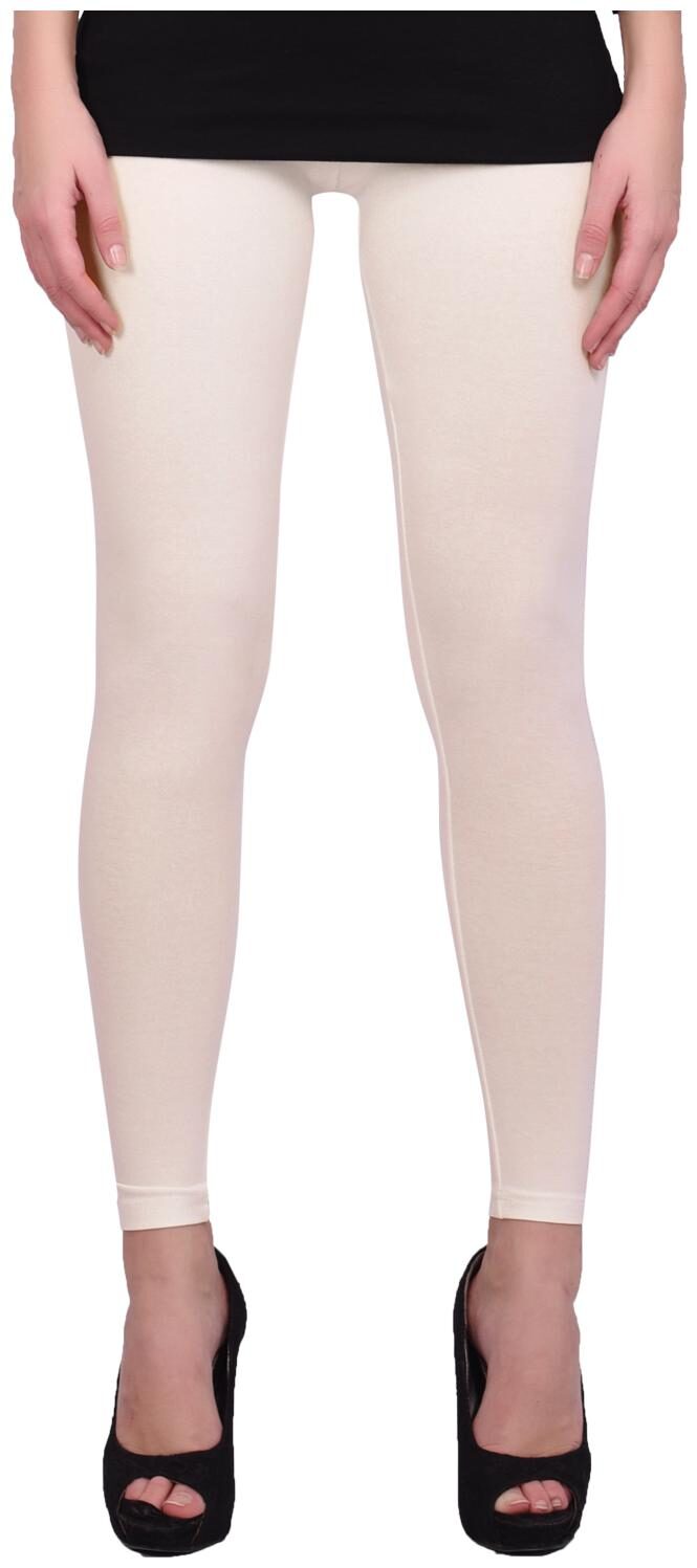 

Robinbosky Women Cotton Leggings -Cream