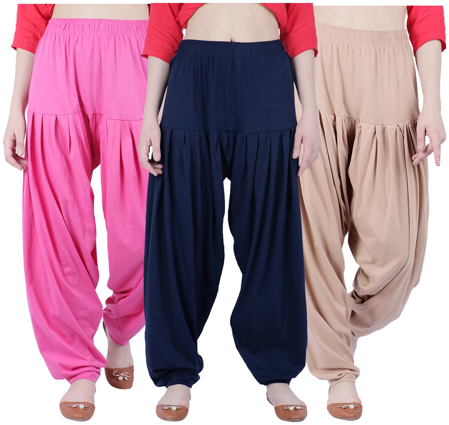 

Robinbosky Cotton Patiala - Multi
