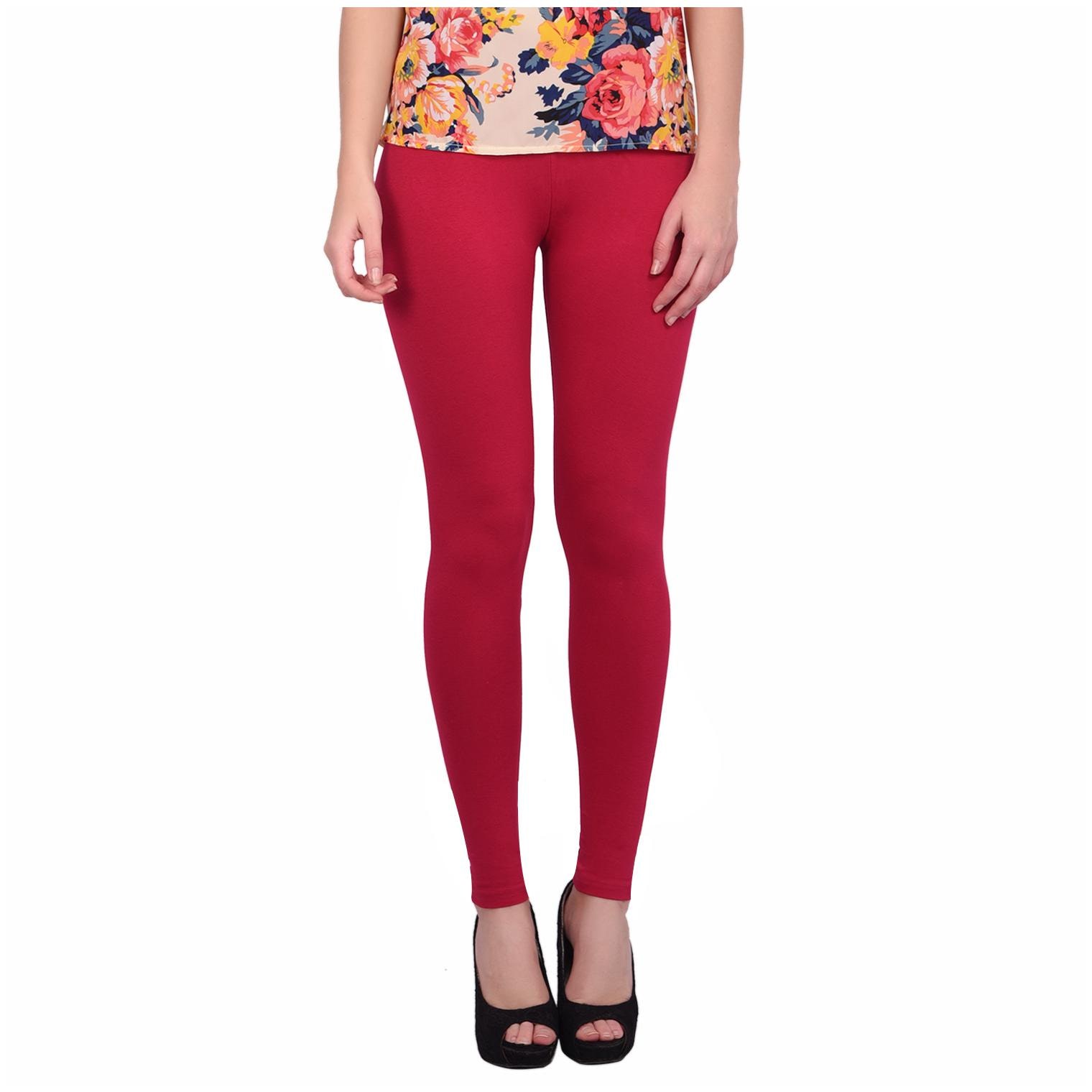 

Robinbosky Women Cotton Leggings -Pink