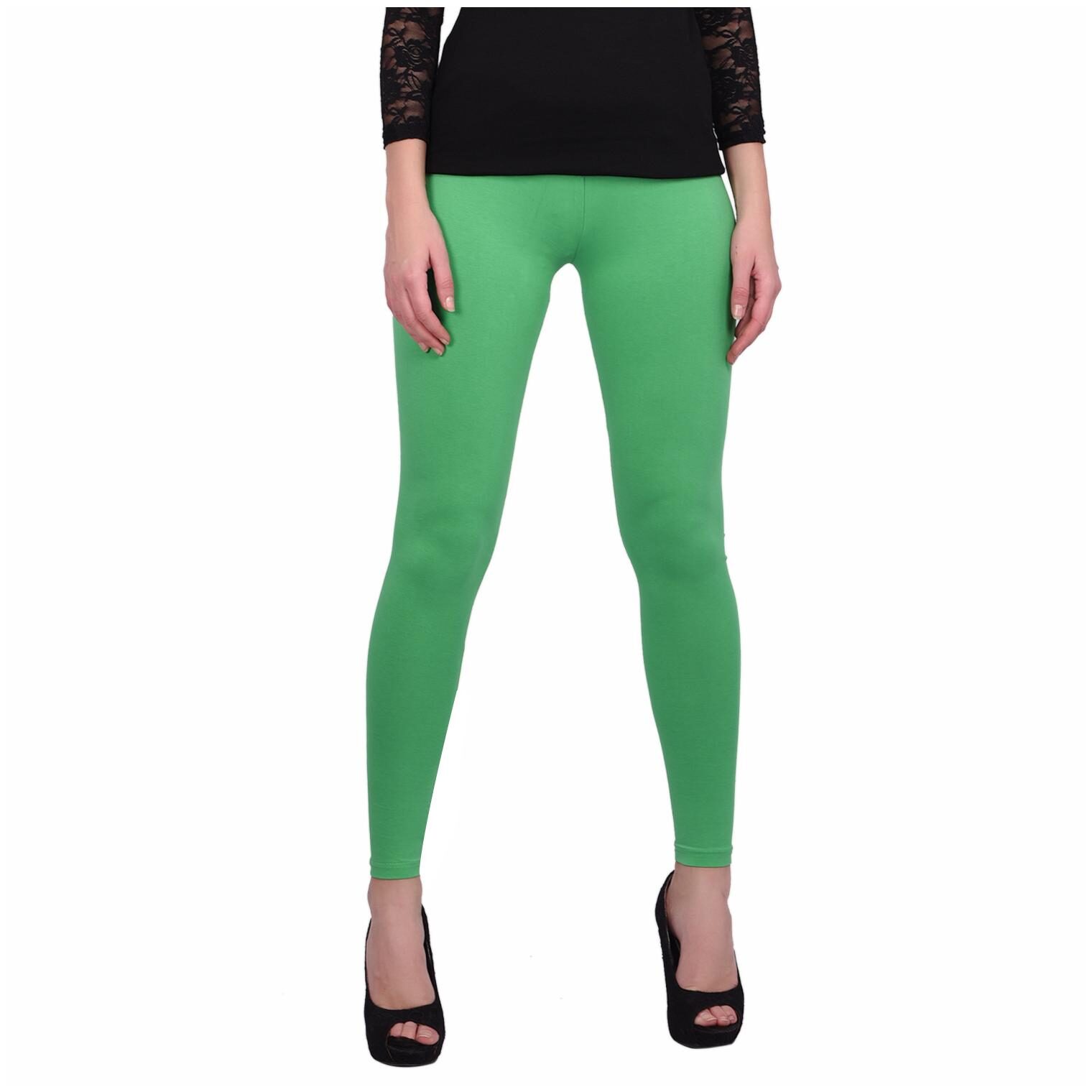 

Robinbosky Women Cotton Leggings -Green