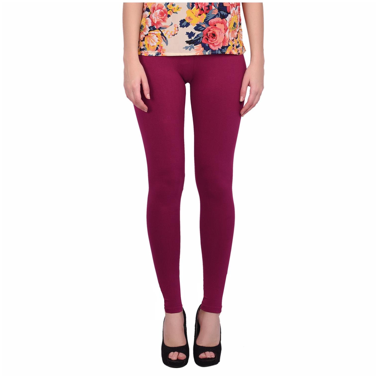 

Robinbosky Women Cotton Leggings -Pink