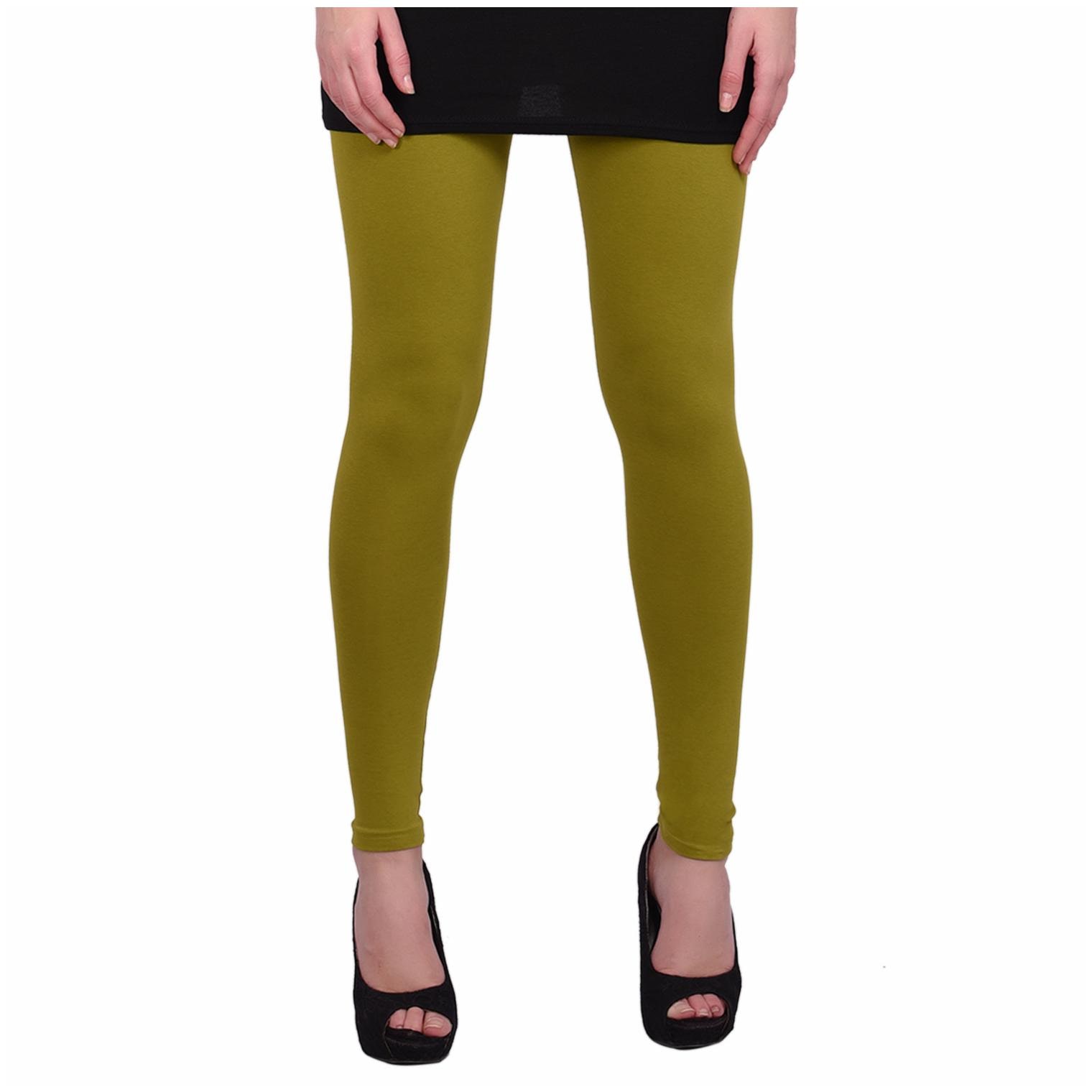 

Robinbosky Women Cotton Leggings -Green