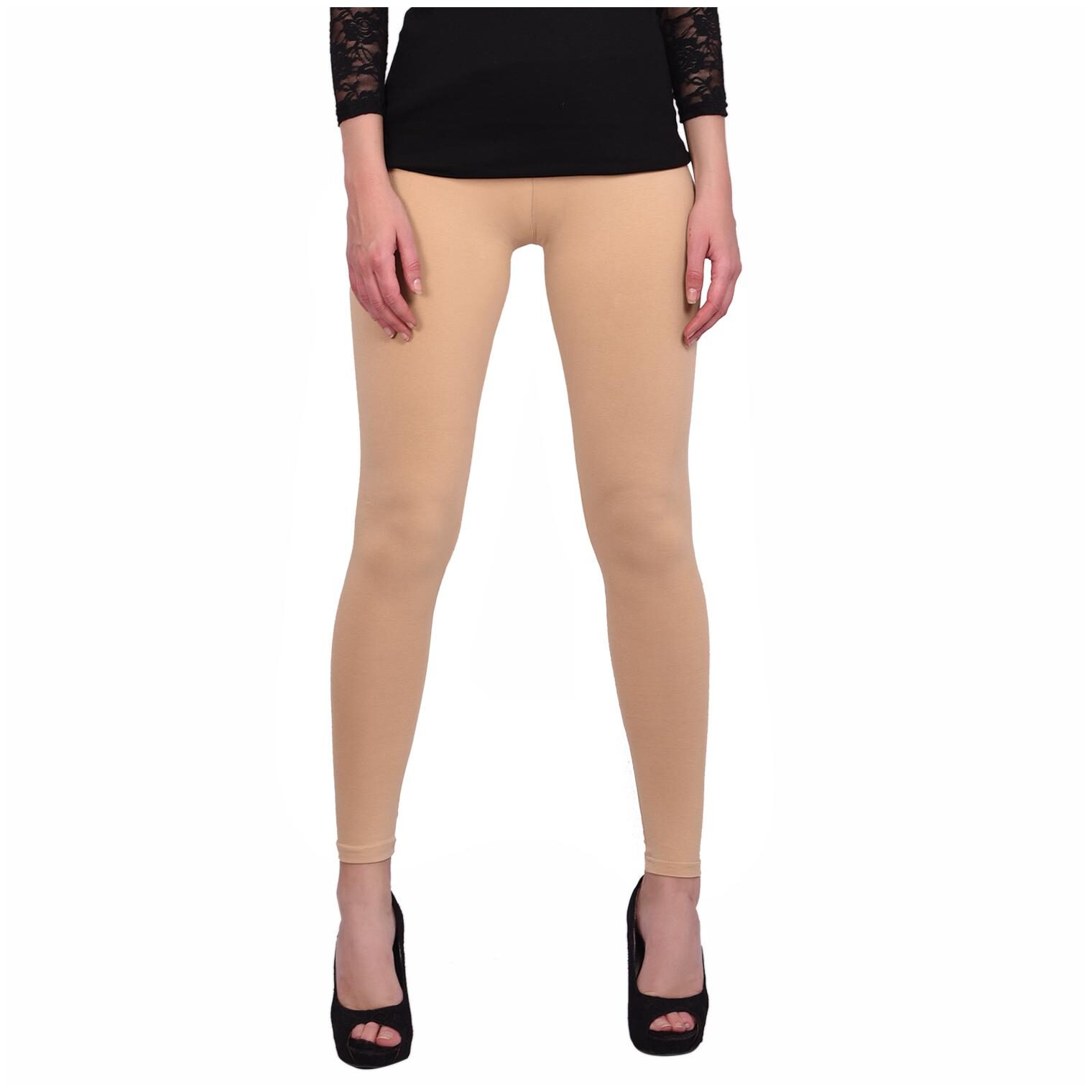 

Robinbosky Women Cotton Leggings -Gold