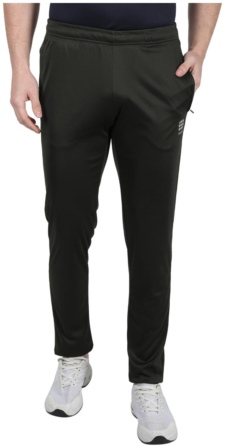 

ROCK IT Men Olive Solid Regular fit Track pants
