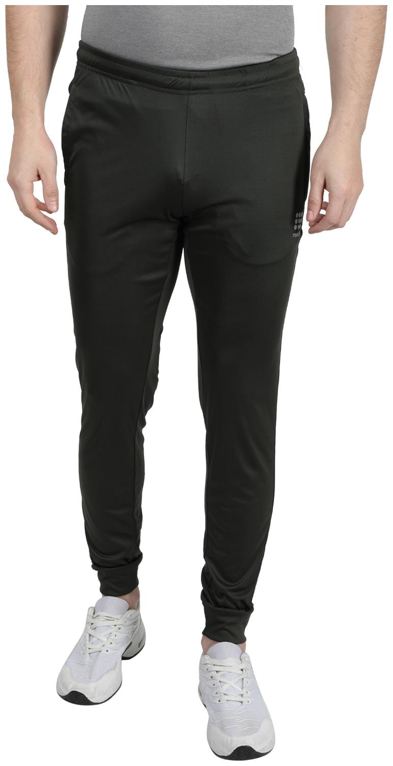 

ROCK IT Men Grey Solid Regular fit Track pants