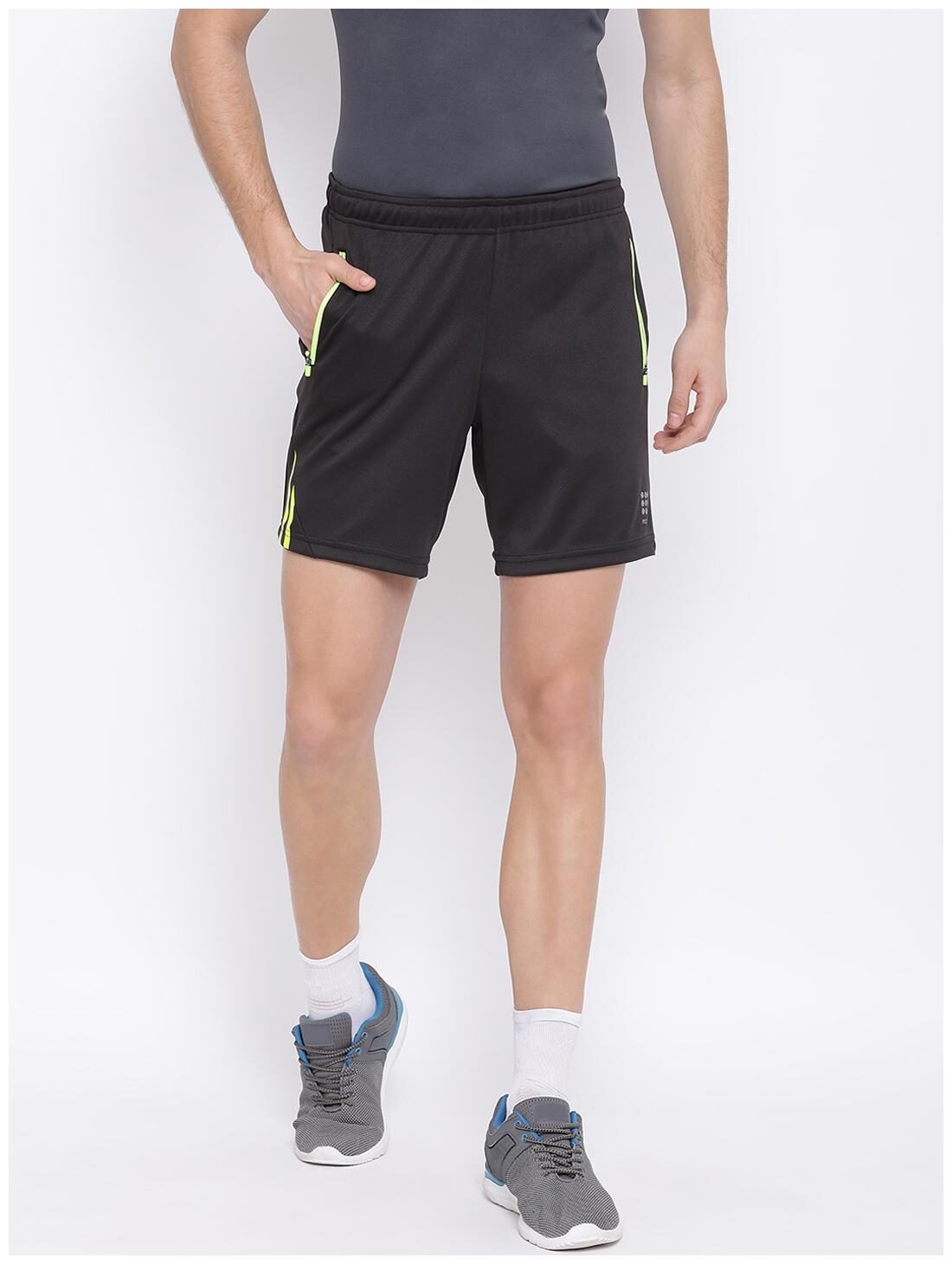 

ROCK IT Men Black Regular Fit Regular Shorts