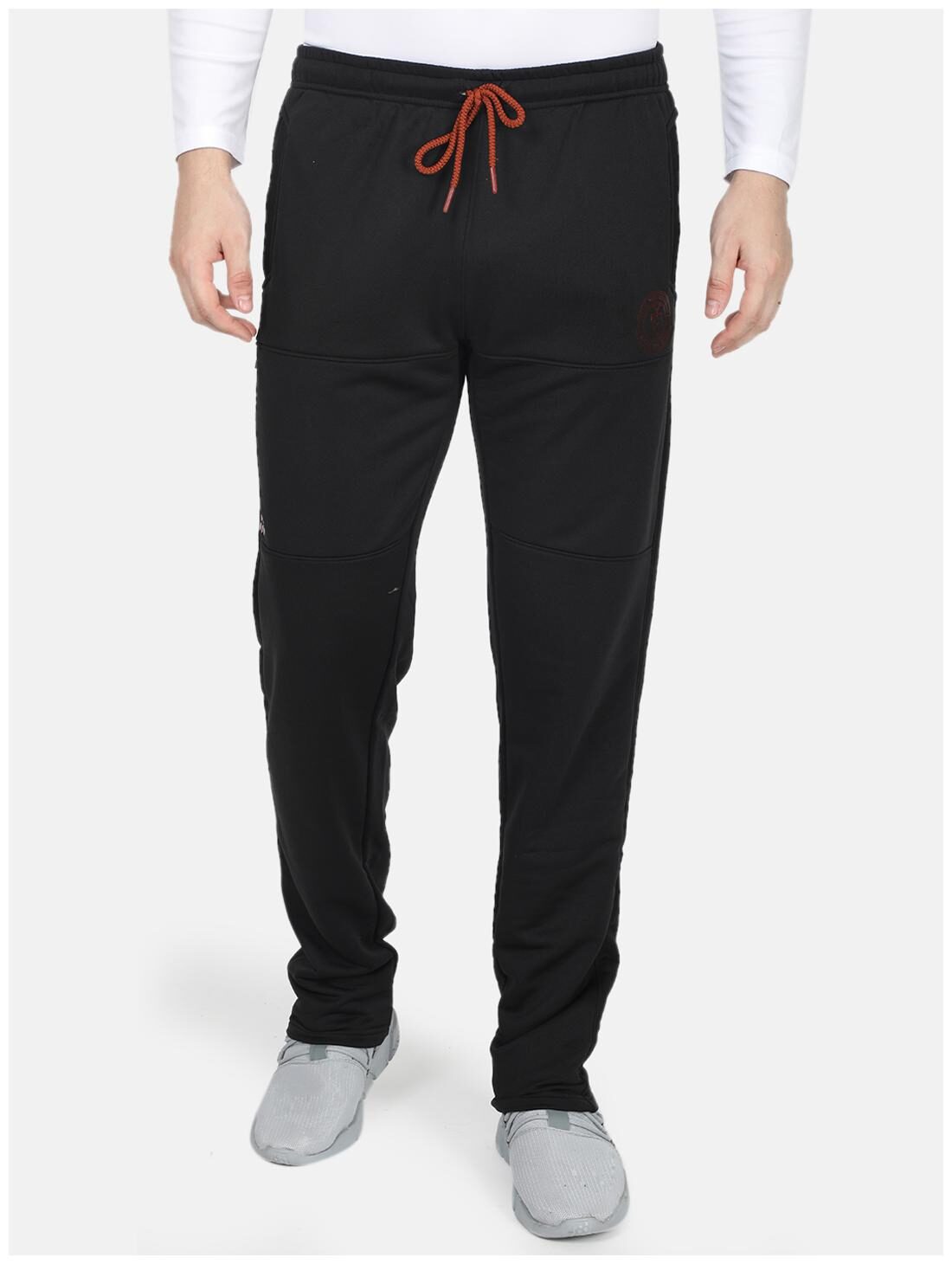 

ROCK IT Men Black Solid Regular fit Track pants