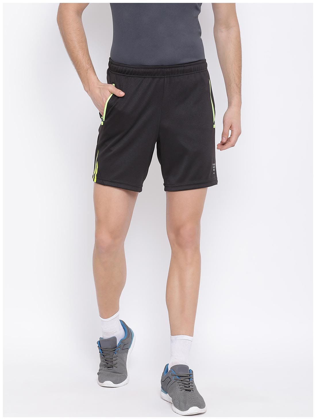 

ROCK IT Men Black Regular Fit Regular Shorts