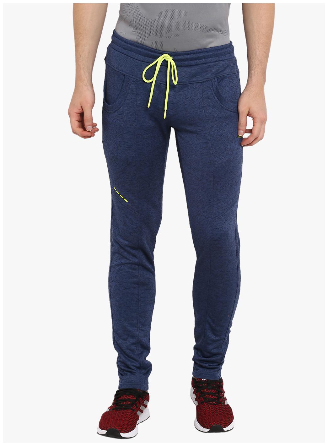 

ROCK IT Men Blue Solid Slim fit Track pants