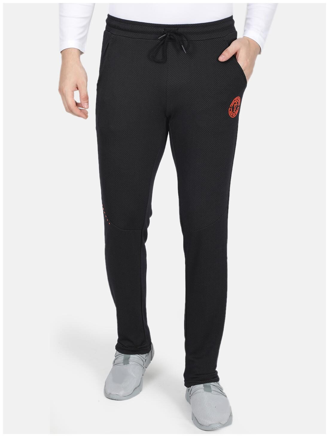 

ROCK IT Men Grey Solid Regular fit Track pants