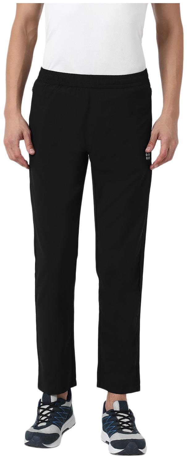 

ROCK IT Men Black Solid Regular fit Track pants