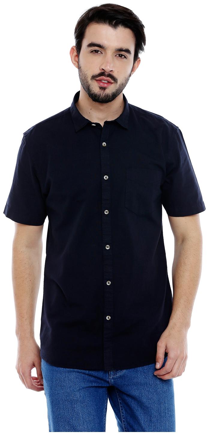 

ROLLER FASHION Men Blue Solid Slim Fit Casual Shirt