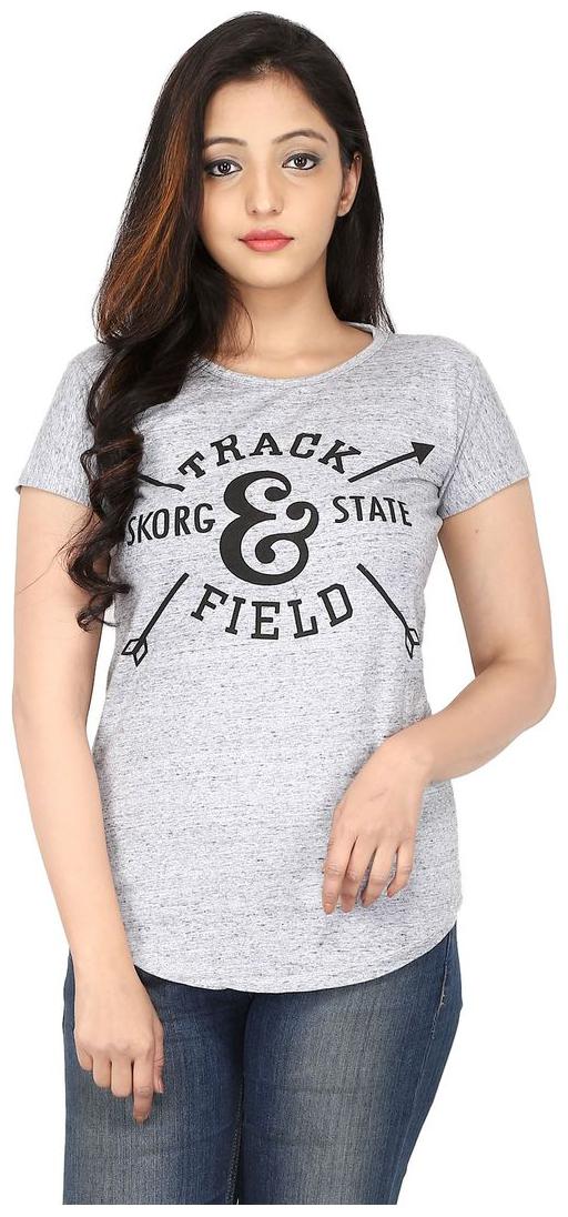 

Romile Women Printed Regular top - Grey