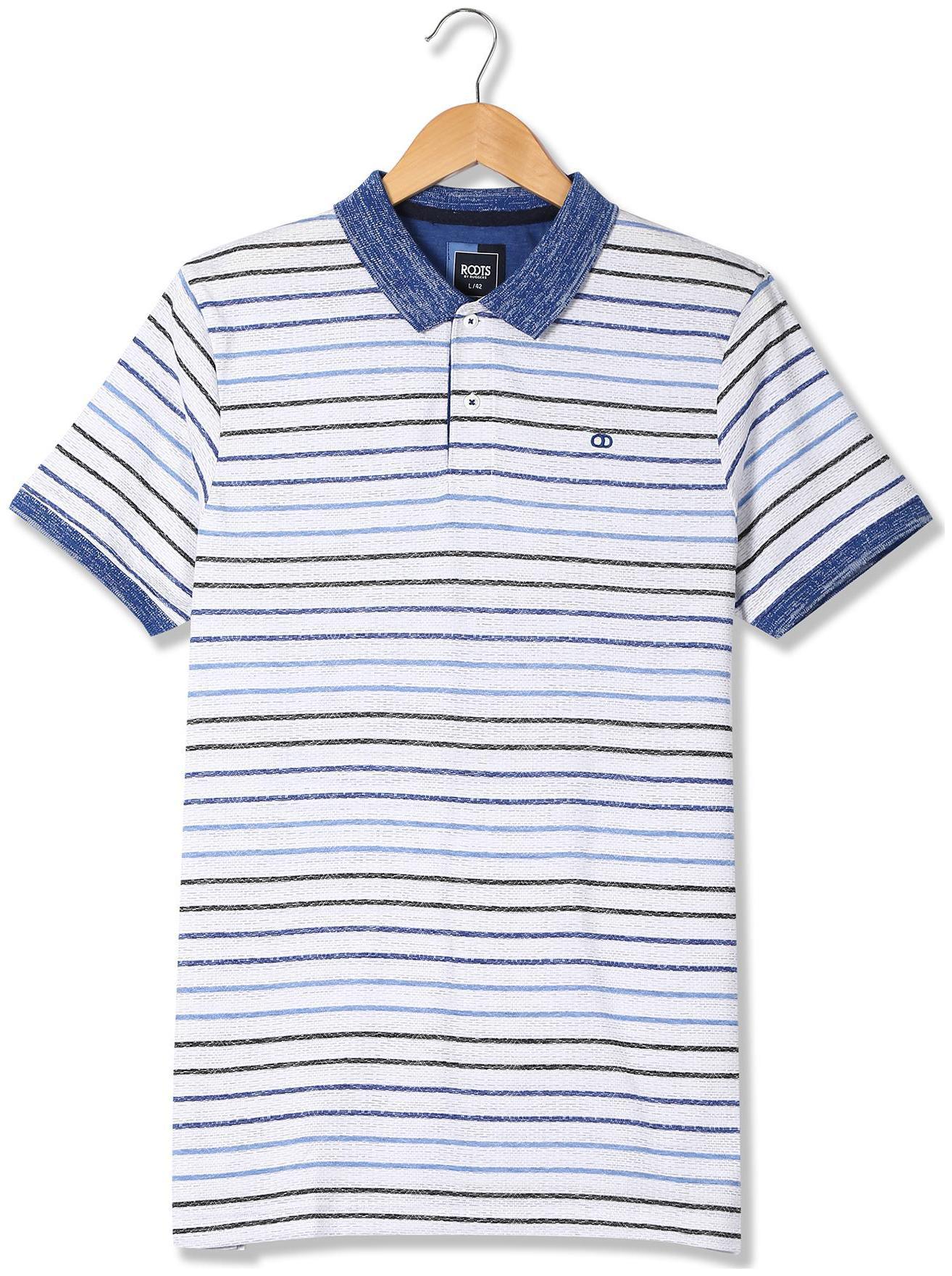 

RUGGERS Men White Regular fit Cotton Polo collar T-Shirt - Pack Of 1