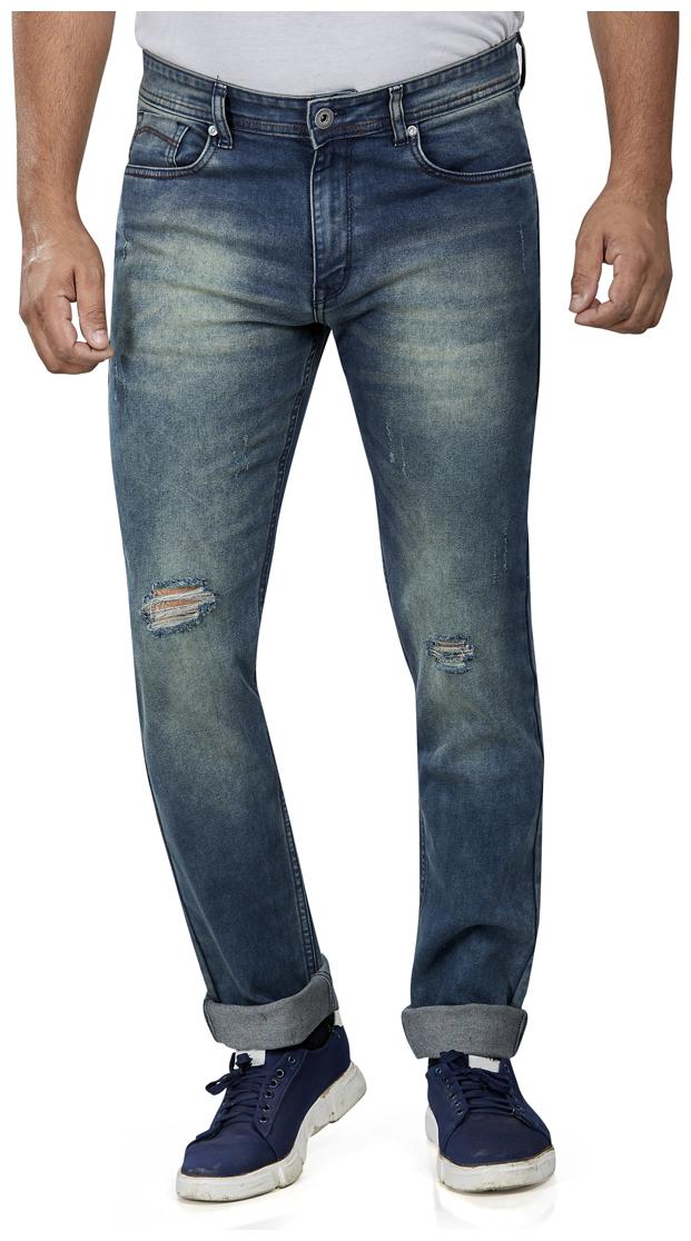 

Roxton Men Blue Tapered Fit Jeans
