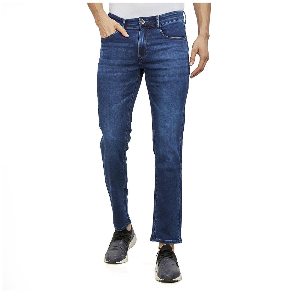 

Roxton Men Navy Blue Skinny Fit Jeans