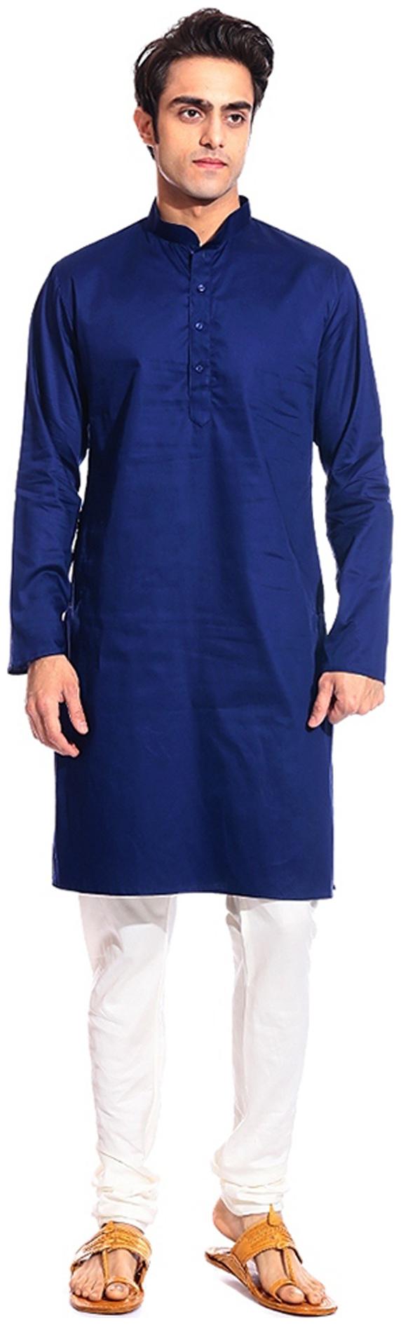 

Royal Kurta Multi Color Cotton Blend Kurta Pyjama Set