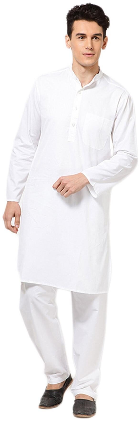 

Royal Kurta White Jacquard Kurta Pyjama Set