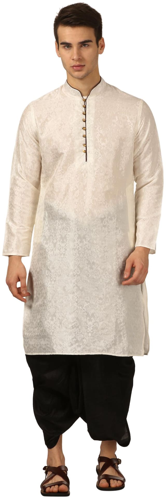 Royal Kurta Embellished Dhoti Kurta Set Multi