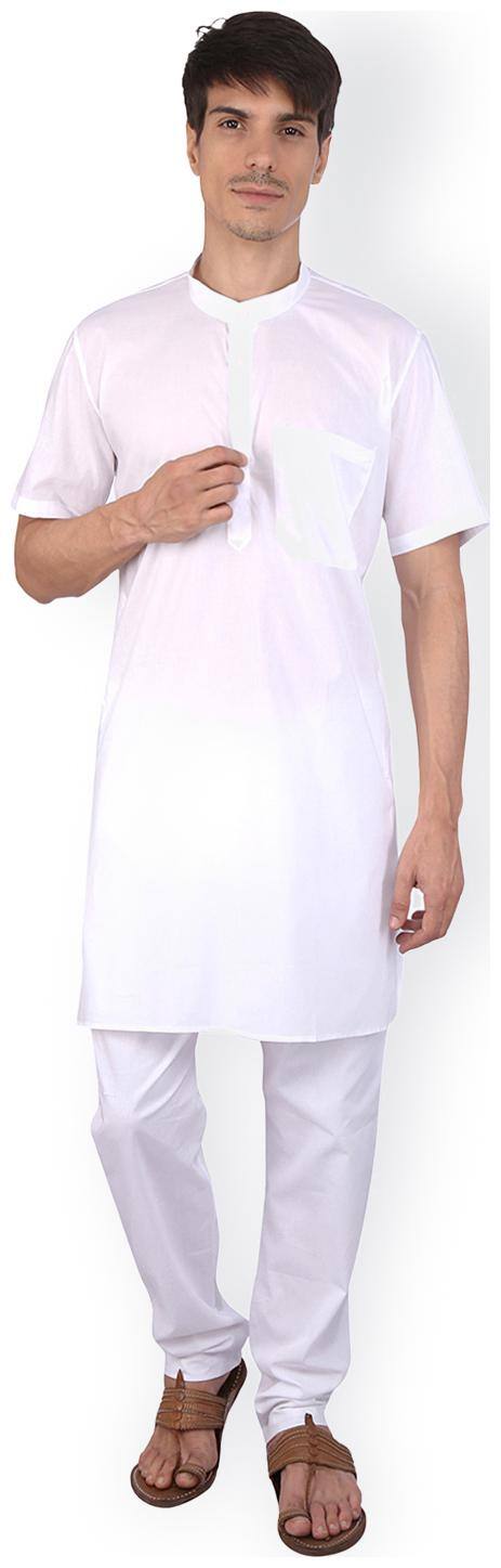 ROYAL KURTA MENS HALF SLEEVE COTTON KURTA