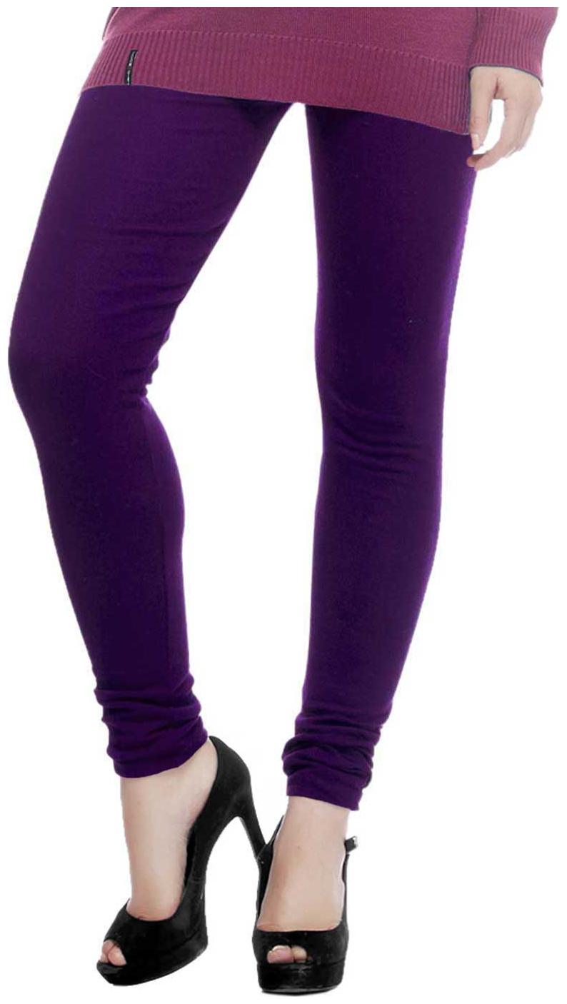 

RRTBZ Wool Churidar - Purple