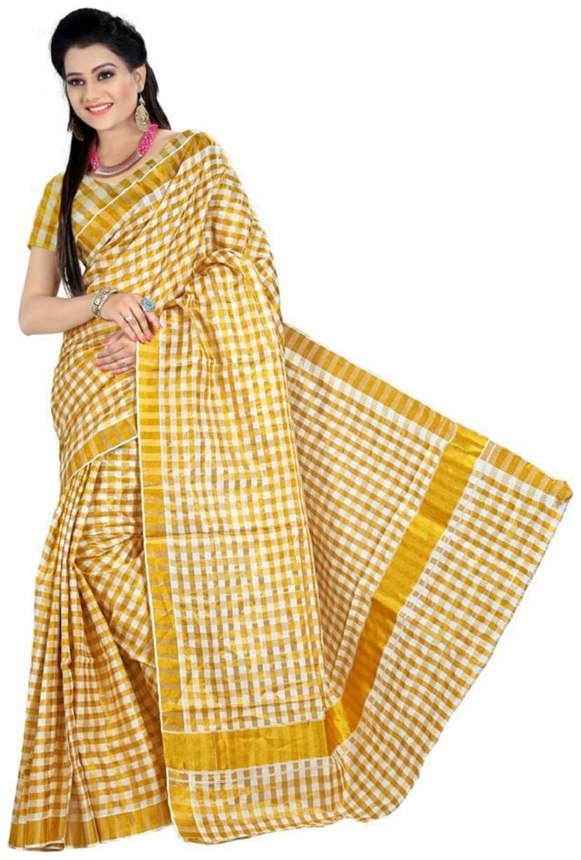 

RSV fabrics kerala kasavu cotton saree